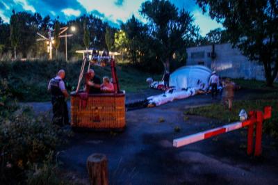 Stuttgart Bad Cannstatt: Ballonabsturz endet glimpflich